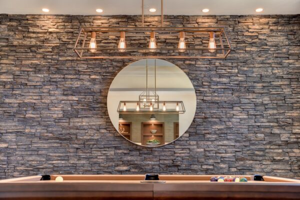 Blacked River wall mirror