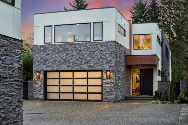 Silver Lining wall on the house
