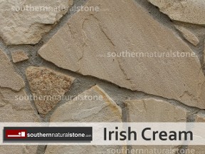 Irish Cream Flagstone Builder Stone Full Veneer