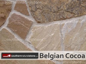Belgian Cocoa Flagstone Builder Stone Full Veneer