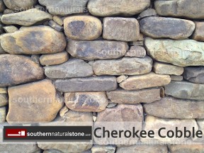 Cherokee Cobble Builder Stone, Flagstone